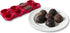 Silicone Snowflake Mold Set, Christmas Ice Cube Molds, Heat Safe BPA Free Silicone, Exceeding FDA (Christmas Red)