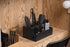 Hair Dryer Holder and Styling Organizer, Bathroom Countertop Blow Dryer Organizer, Vanity Storage Stand for