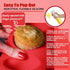 2PCS Silicone Muffin Pan - Thicken-12 Cup Non-Stick Baking Pan for Muffin Cakes, Tart, Bread - Dishwasher & Microwave