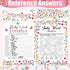476 6 Sets 50 Mommy's 50 2 50 Sherr Pcs Wildflower Baby Shower Games Activities Card Pacifier Hunt Game Pacifier How