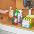 Vtopmart Clear Plastic Pantry Organizer Bins, 6 PCS Food Storage Bins with Handle for Refrigerator, Kitchen, Freezer