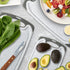 Cutting Board for Kitchen, Large-Small Marble Cutting Boards Set of 3, Non-Slip, Dishwasher Safe (Marble White).