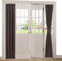 Aquazolax Blackout French Door Curtain, 25x72 Inches, Blackout Drapery for Privacy, 1 Panel, Toffee Brown
