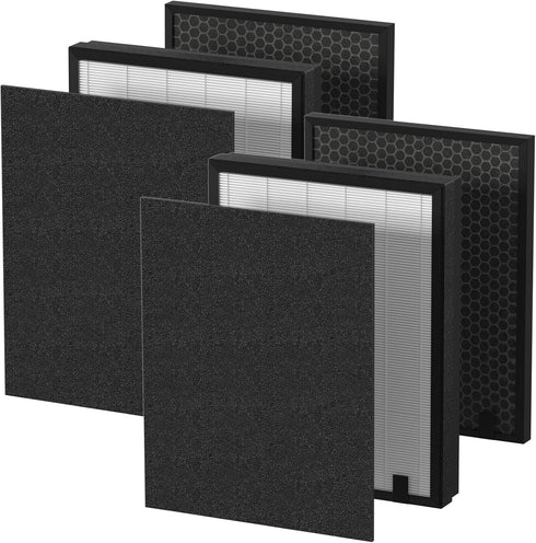 S630/630/718 HEPA Filter Replacement, 2-Pack Compatible with Okaysou Apollo 718 / Apollo 630 Air Cleaner Purifier