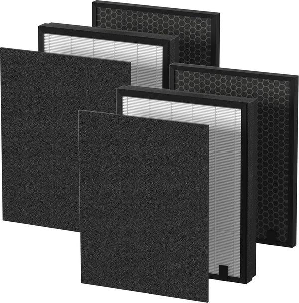 S630/630/718 HEPA Filter Replacement, 2-Pack Compatible with Okaysou Apollo 718 / Apollo 630 Air Cleaner Purifier