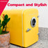 Frigidaire EFMIS151 Mini Portable Compact Fridge Cooler with Built-in Speaker, 4L Capacity, Chills Six 12 oz Cans,