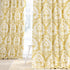 HPD Half Price Drapes Luxury Damask Cotton Curtains, 108 Inches Long, Room Darkening, 50W x 108L, Lacuna Sun Damask