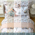 Sets 6 Set Country Set, Mooreeke Kids Twin Comforter for Boys Pieces Train Bedding for Teens Microfiber Train Town Kids
