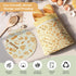Bon shopping Beeswax Bread Bags for Sourdough - Large Reusable Organic Cotton Sourdough Bags and Bowl Cover Bread Bags