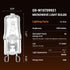 Belleone W10709921 Light Bulb - 120V 25W Halogen Fit for Whirlpool Microwave, KitchenAid, Maytag, Jenn-Air, 4 Pack
