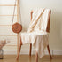 Battilo Cream Ivory Cable Knit Throw Blanket for Couch, Super Soft Warm Cozy Decorative Knitted Throw 50"x60"