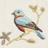 Avanti Linens Soft Cotton Washcloth - Gilded Birds Collection