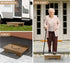 3.5" Y&M One Step Stool for Adults Seniors, Waterproof HDPE Bedside Support Step Stool with Non-Slip Foot, Heavy Duty