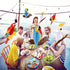 TUPARKA 6 Pieces Tropical Birds Honeycomb Parrot, Hawaiian Summer Beach Tiki Bar Luau Party Decorations
