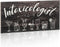 Jetec Intoxicologist Wood Bar Signs Decor, Drinks Patterns Wooden Plaque Sign for Pub Home Bar Decoration