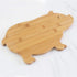 Totally Bamboo Pig Shaped Bamboo Wood Cutting Board and Charcuterie Board