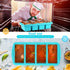 Silicone Freezer Tray with Lid, Large Ice Cube Tray, 4-Pack Silicone Container for Freezing Soup, Sauce, Broth,