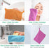 PHOGARY 5 Pack 6"x8" Microfiber Face Cloths, Fast Drying Bath Mitts Washcloth, Super Absorbent Soft Lightweight Towel
