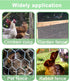 13.7 590 1 inch vensovo Garden Poultry Black Chicken Wire - '' '' Chicken Wire for Crafts, Garden Fence Animal Barrier