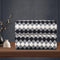 2 Hand Towel Set 16"x31" Black White Towel Set for Bathroom,Highly Absorbent