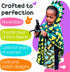 Cozy Birdy Boutique Car Seat Poncho for Kids Safe to Use Over Seat Belts Reversible Warm and Blanket Easy on Easy Off