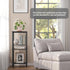 2-Tier TB01BMK034 TUTOTAK End Table, Side Table, Nightstand, Storage Shelf, Sofa Side Table for Small Space, Living