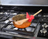 HOME-X Red Rooster Spoon Holder - Fun Kitchen Accessories, Pot/Pan Clip for Hostess Gifts
