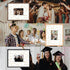 16x20 8x10 Axeman Signature Picture Frame with White Mat Wedding Guest Book Alternative, Wall Hanging Photo Frame