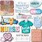 Nezyo 12 Pcs Nurse Refrigerator Magnets, Funny Nursing Magnetic Stickers, Cute Medical