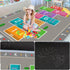 YLZLDKH Counting 47x71 Hopscotch Play Rug Carpet for Kids, ABC Alphabet Number Educational Rug, Children's Game Mat