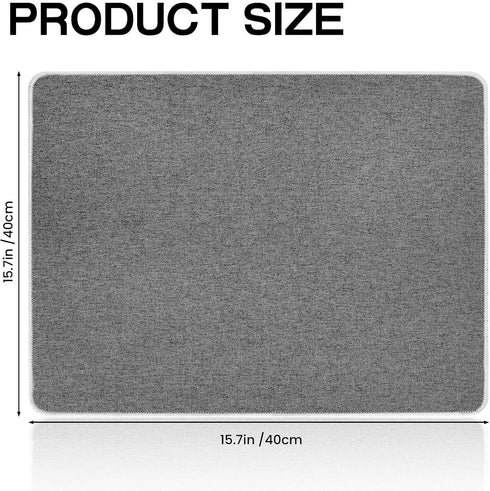 Top,15.7" 15.7" DAWNTREES Night Stand Cover for x Small Bedside Table Cloth,Waterproof and Anti Slip,Nightstand Mat
