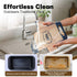 Set: 2-Pack 9 5 Inch Loaf Pan with Liners Nonstick x Bread Pan and Loaf Liners for Homemade Oven Baking - Rectangular