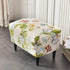 Cover,34 Stretch Ottoman Cover Ottoman Cover Slipcovers Rectangle Footstool Cover Printed Footstool Cover Ottoman