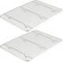 TeamFar Set of 2 Stainless Steel Cooling Racks, 16.5’’ x 11.5’’ Baking Racks for Oven Cooking, Fits Half Sheet Pan