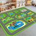 78.7"X 59", 78.7X 59 INCH) Kids Car Playmat Kids Rug for Playroom Car Mat Town City Road Traffic Rugs, Play Mat