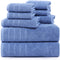 Casa Platino Cotton Bath Towel 8 Piece Set - Super Soft, Quick