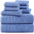 Casa Platino Cotton Bath Towel 8 Piece Set - Super Soft, Quick