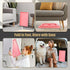 Bamboo Bed Table Tray with Support Bar and Foldable Legs, Breakfast Food Trays Table for Bed Sofa Eating and Laptops