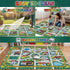 Plyra (3x5 Kids Car Road Rug Ft), Non-Slip City Traffic Play Mat for Toy Cars, Train Track Carpet for Kids Room