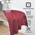 Viiamacki 36 36 Inch, Burgundy Square Small Tablecloth, x Stain and Wrinkle Resistant Machine Washable Polyester Table