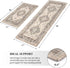 Pauwer Anti Fatigue Kitchen Mat Set of 2, Non Slip Cushioned Kitchen Rugs, Waterproof PVC Foam Runner