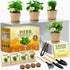 HOME GROWN Herb Garden Planter Indoor Kit Unique Christmas Gift for Adults,