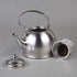 Creative Home Royal Tea 1.0 Quart Stainless Steel Stovetop Tea Kettle with Removable Infuser Basket