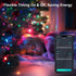 33ft Super RGB Color Changing Globe String Lights, Smart Fairy String Lights with APP Control, Mini Ball LED Twinkle