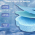 XJDR 2026 Disposable Toilet Brush Cleaning System with Aromatherapy Refills (Ocean, Lemon, Lavender) Includes Cleaning