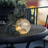 WONDER GARDEN Dragon Statue, Sleeping Dragon Figurines with Solar Light, Outdoor Waterproof Lawn Ornament Decor