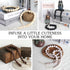 2 Hion Pcs Boho Curtain Tiebacks,Wood Beads Curtain Holdbacks,Outdoor Farmhouse Tie Backs for Curtains,Curtain Holders