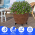 21" 30" 4 500 Lbs, Plant Caddy With Wheels, to Heavy Duty Rolling Plant Dolly, Metal Plant Stand With Lockable Caster