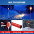 HOME RIGHT 8 Pack Markers,48 Inch Driveway Steel Metal Double Sided Driveway Reflectors,High Visibility Reflective