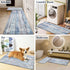 HEBE Anti Fatigue Kitchen Mat Set of 2, Non Slip Cushioned Waterproof Kitchen Mats for Floor, Comfort Standing Desk Mat